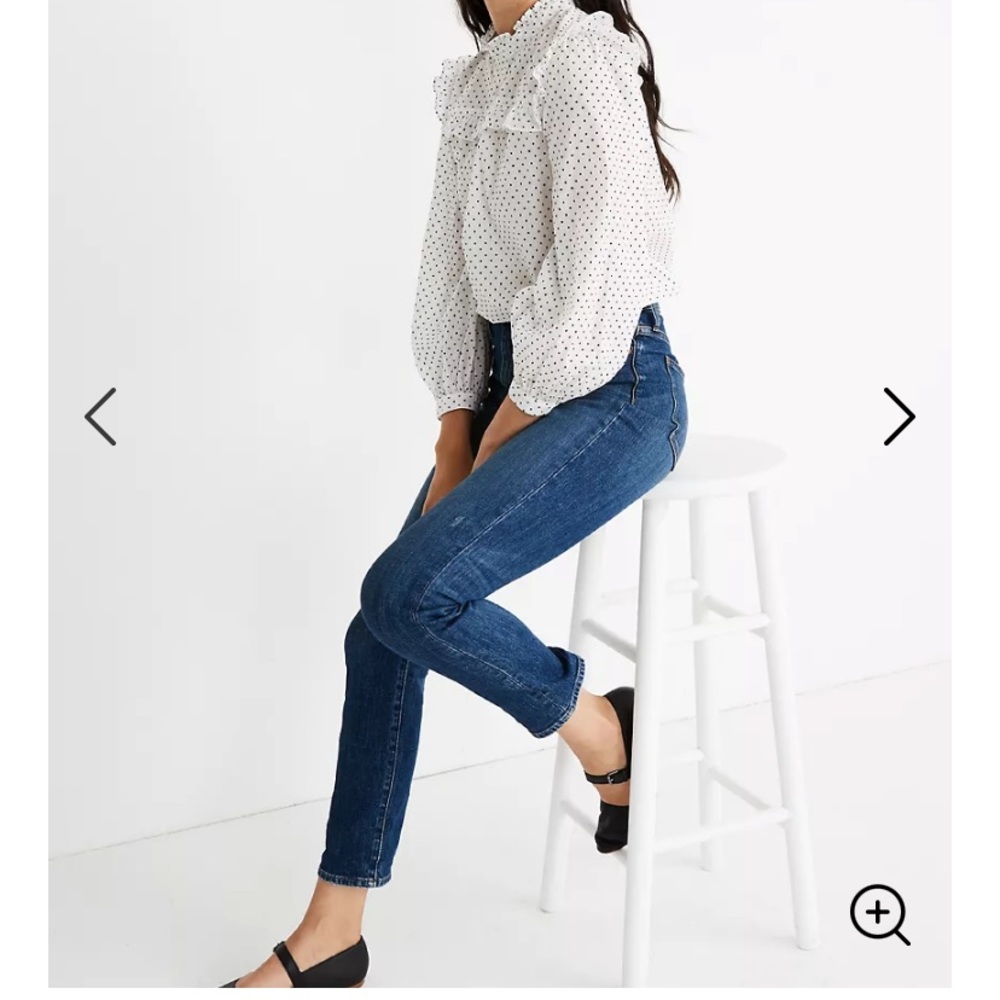 Madewell High Rise Slim Crop Boyjean